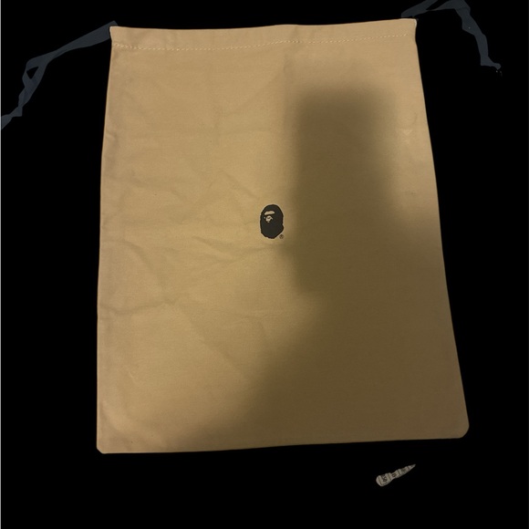 Bape Tan Drawstring Backpack - Picture 2 of 4